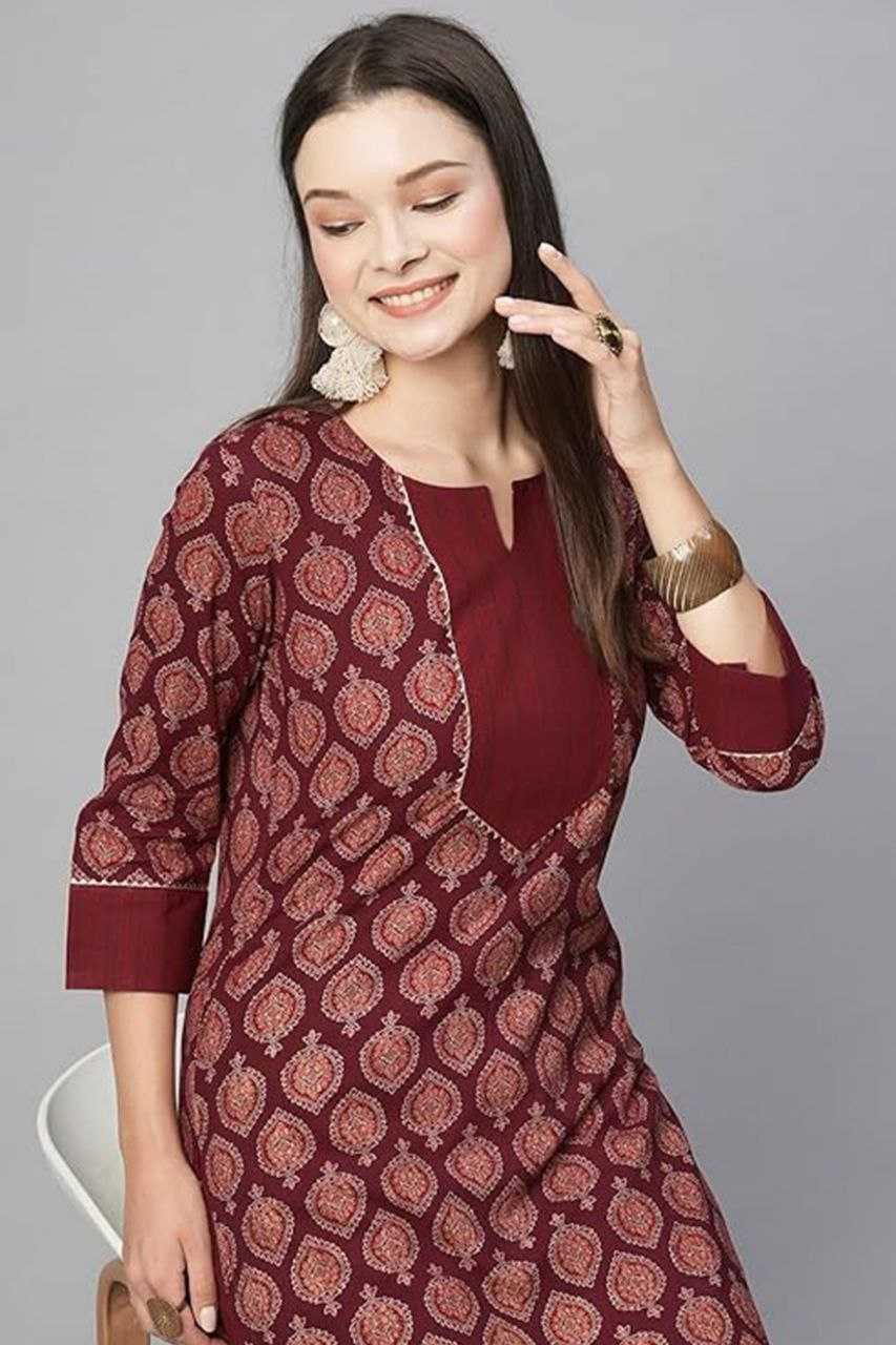 Ynf Cotton KESH559 703 Kurti Western Wears Festive Collections Wholesale Printed Kurtis Cotton Kurtis Kurtis With Bottom Manufacturer