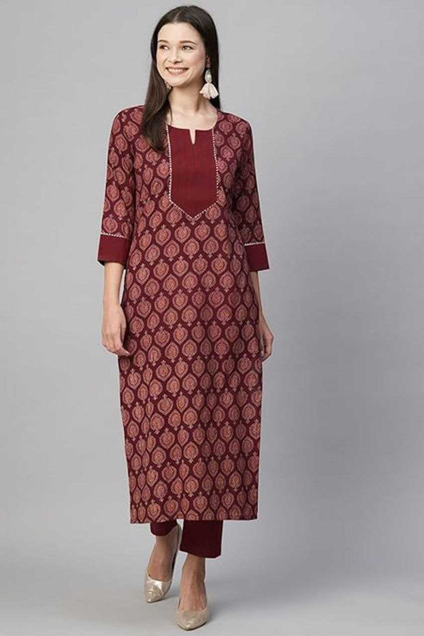 Ynf Cotton KESH559 703 Kurti Western Wears Festive Collections Wholesale Printed Kurtis Cotton Kurtis Kurtis With Bottom Manufacturer