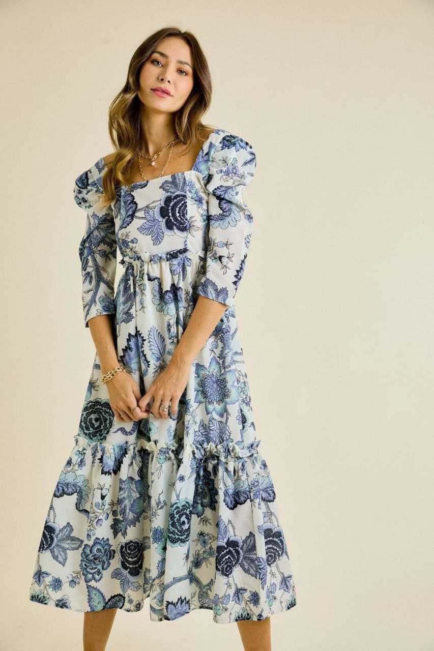 Ynf Cotton KESH559 705 Suits & Dresses Western Wears Festive Collections Wholesale Party Wear Dresses Printed Dresses Cotton Dresses Manufacturer