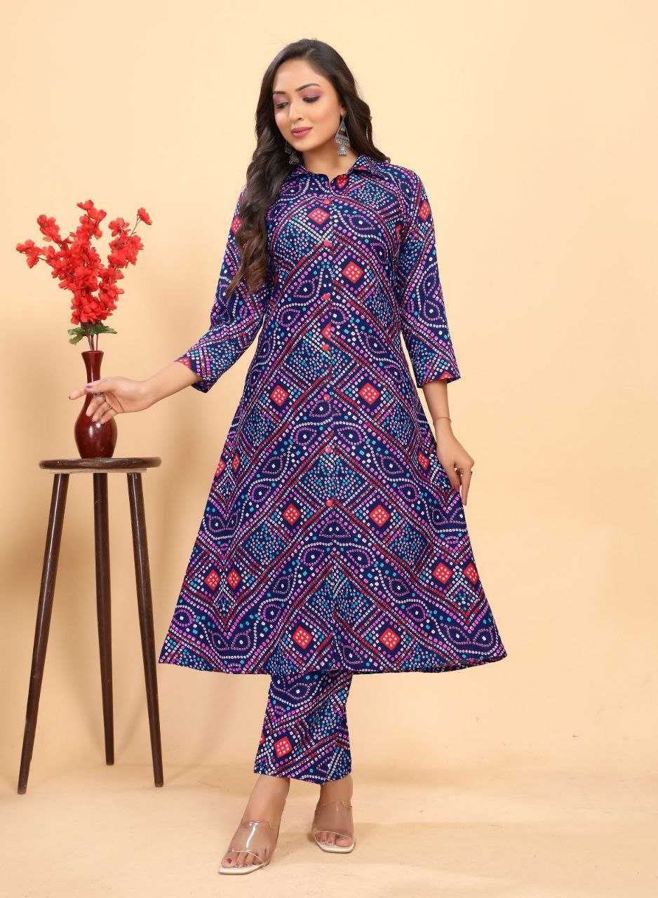 Ynf Cotton KESH559 708 Kurti Wholesale Printed Kurtis Flared Kurtis Manufacturer