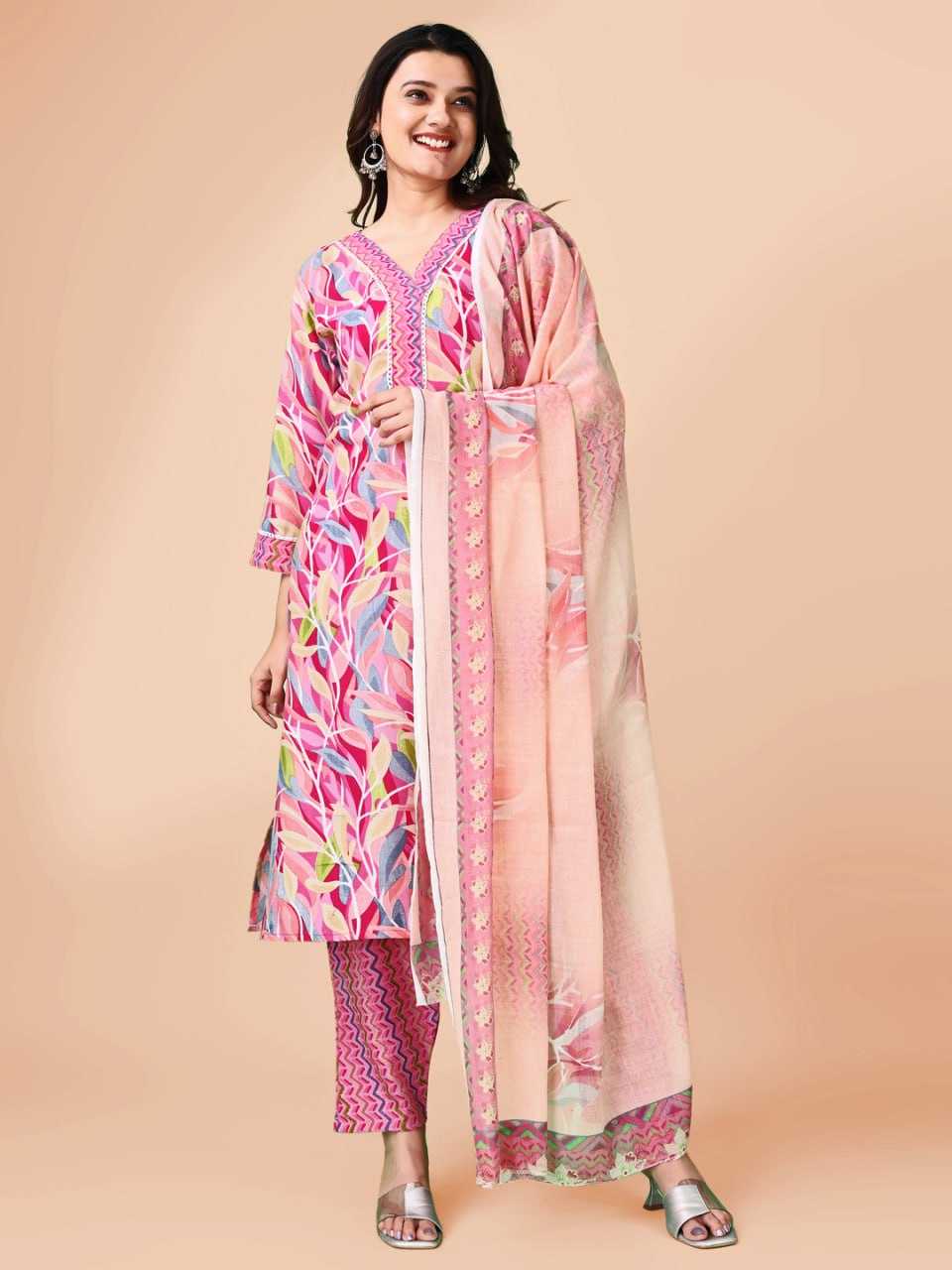 Ynf Cotton KESH559 733 Suits & Dresses Western Wears Festive Collections Wholesale Printed Suits Cotton Suits Casual Dresses Manufacturer