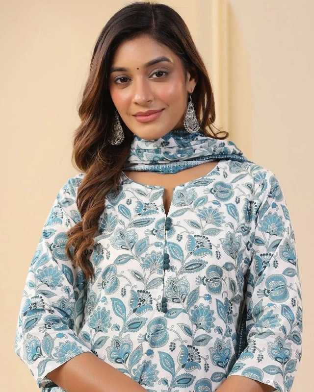 Ynf Cotton KESH559 735 Suits & Dresses Western Wears Festive Collections Wholesale Printed Suits Straight Cut Suits Cotton Dresses Manufacturer