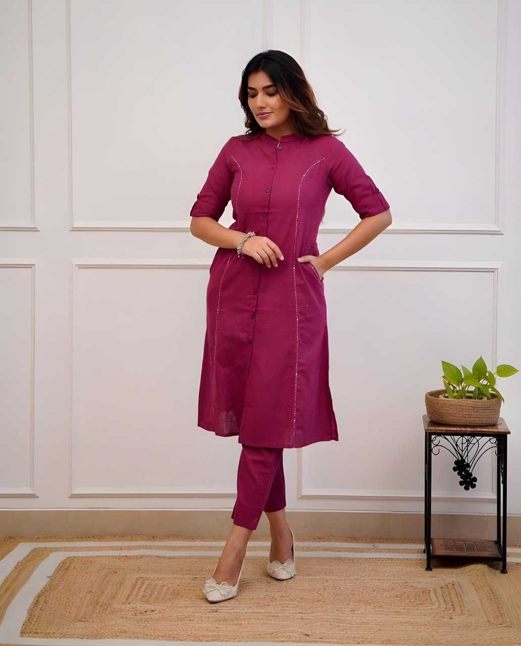 Ynf Cotton KESH559 737 Kurti Western Wears Festive Collections Wholesale Cotton Kurtis Kurtis With Bottom Straight Kurtis Manufacturer