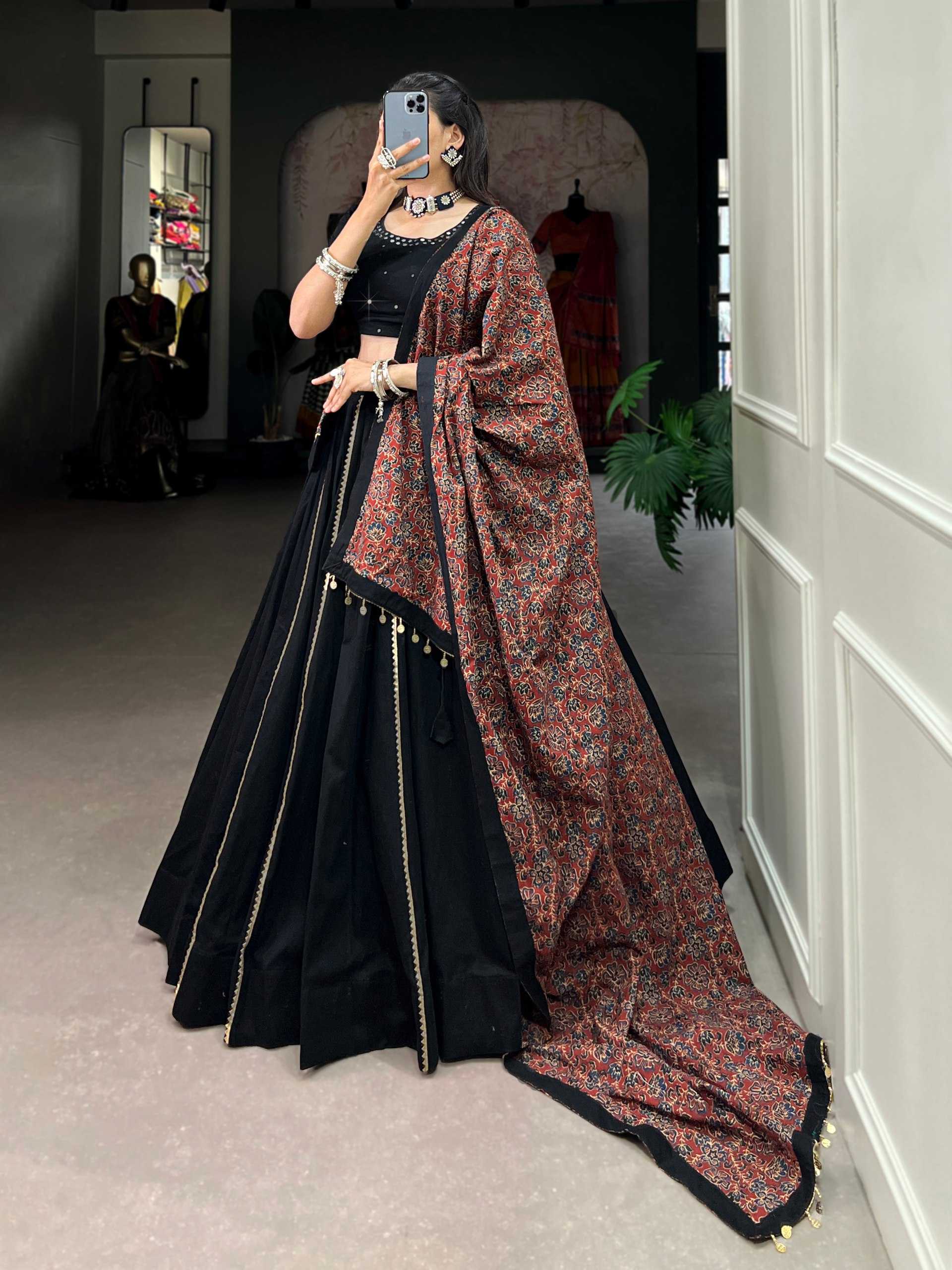 Ynf Cotton KESH134 1697 Lehengas Wholesale Wedding Lehenga Printed Lehenga Designer Lehenga Choli Manufacturer