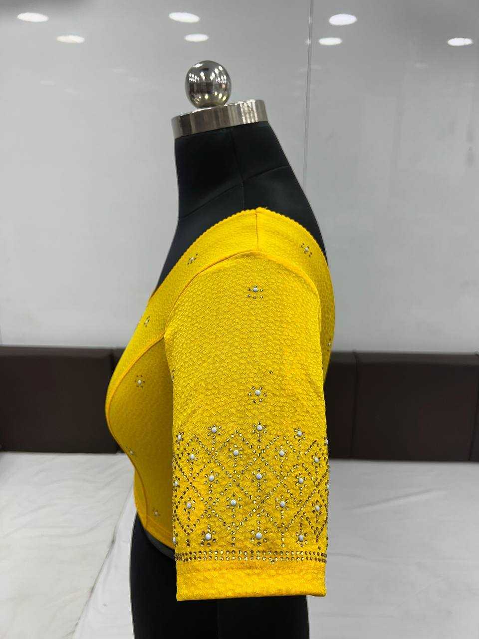 Ynf Cotton Lycra KESH535 ADITI Readymade Blouses Wholesale Designer Blouse Embroidered Blouses Cotton Blouse Manufacturer
