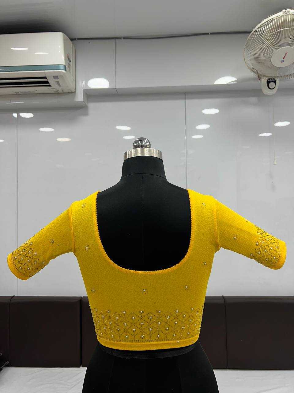 Ynf Cotton Lycra KESH535 ADITI Readymade Blouses Wholesale Designer Blouse Embroidered Blouses Cotton Blouse Manufacturer