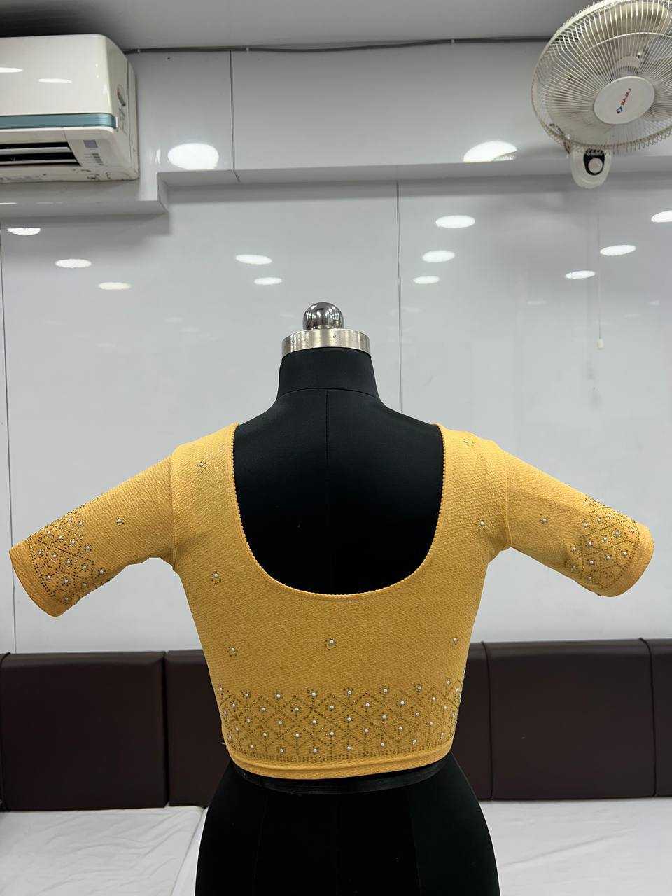 Ynf Cotton Lycra KESH535 ADITI Readymade Blouses Wholesale Designer Blouse Embroidered Blouses Cotton Blouse Manufacturer