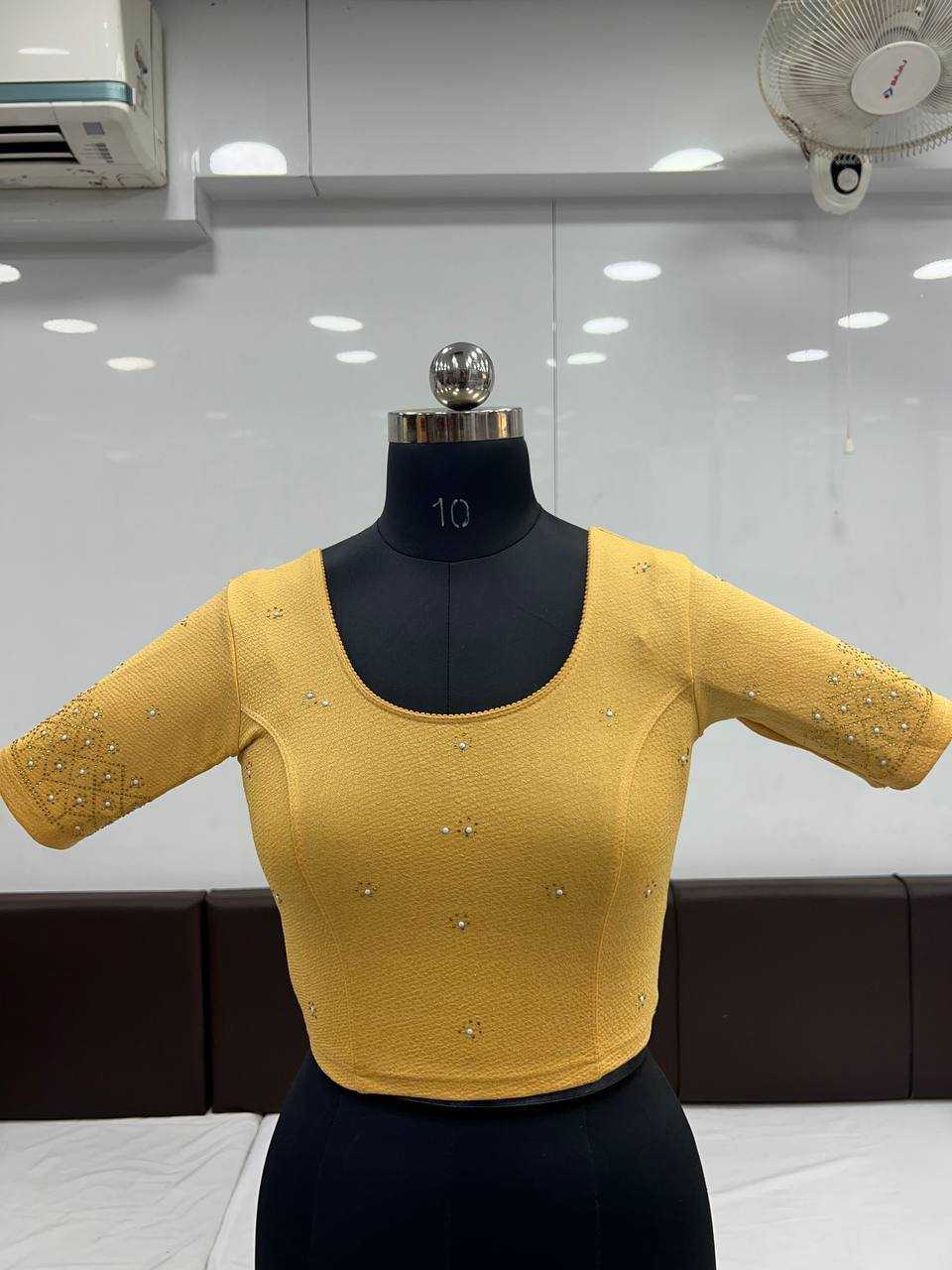 Ynf Cotton Lycra KESH535 ADITI Readymade Blouses Wholesale Designer Blouse Embroidered Blouses Cotton Blouse Manufacturer