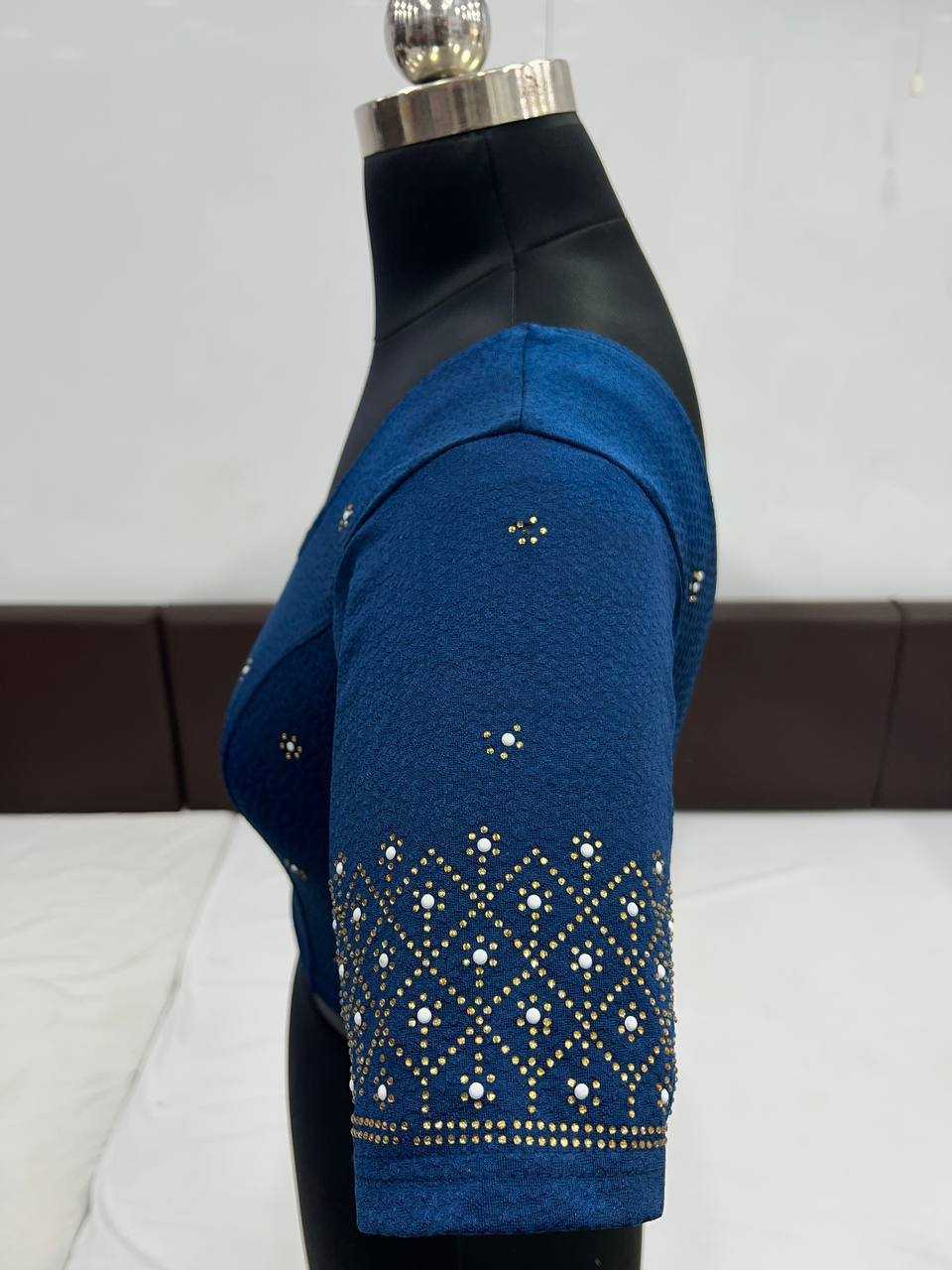 Ynf Cotton Lycra KESH535 ADITI Readymade Blouses Wholesale Designer Blouse Embroidered Blouses Cotton Blouse Manufacturer