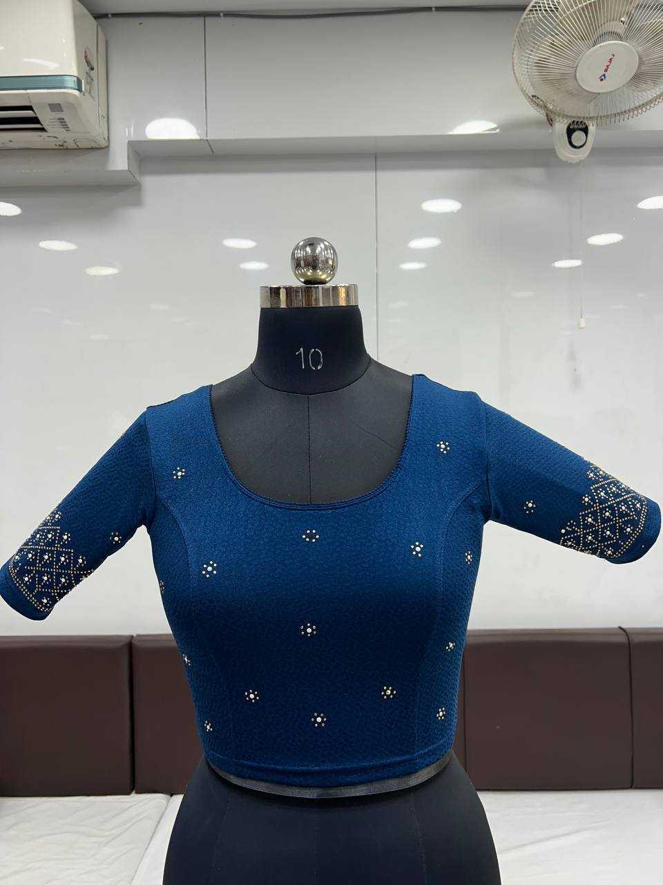 Ynf Cotton Lycra KESH535 ADITI Readymade Blouses Wholesale Designer Blouse Embroidered Blouses Cotton Blouse Manufacturer