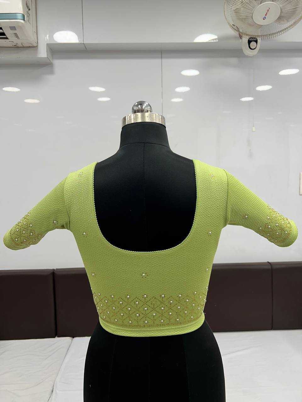 Ynf Cotton Lycra KESH535 ADITI Readymade Blouses Wholesale Designer Blouse Embroidered Blouses Cotton Blouse Manufacturer