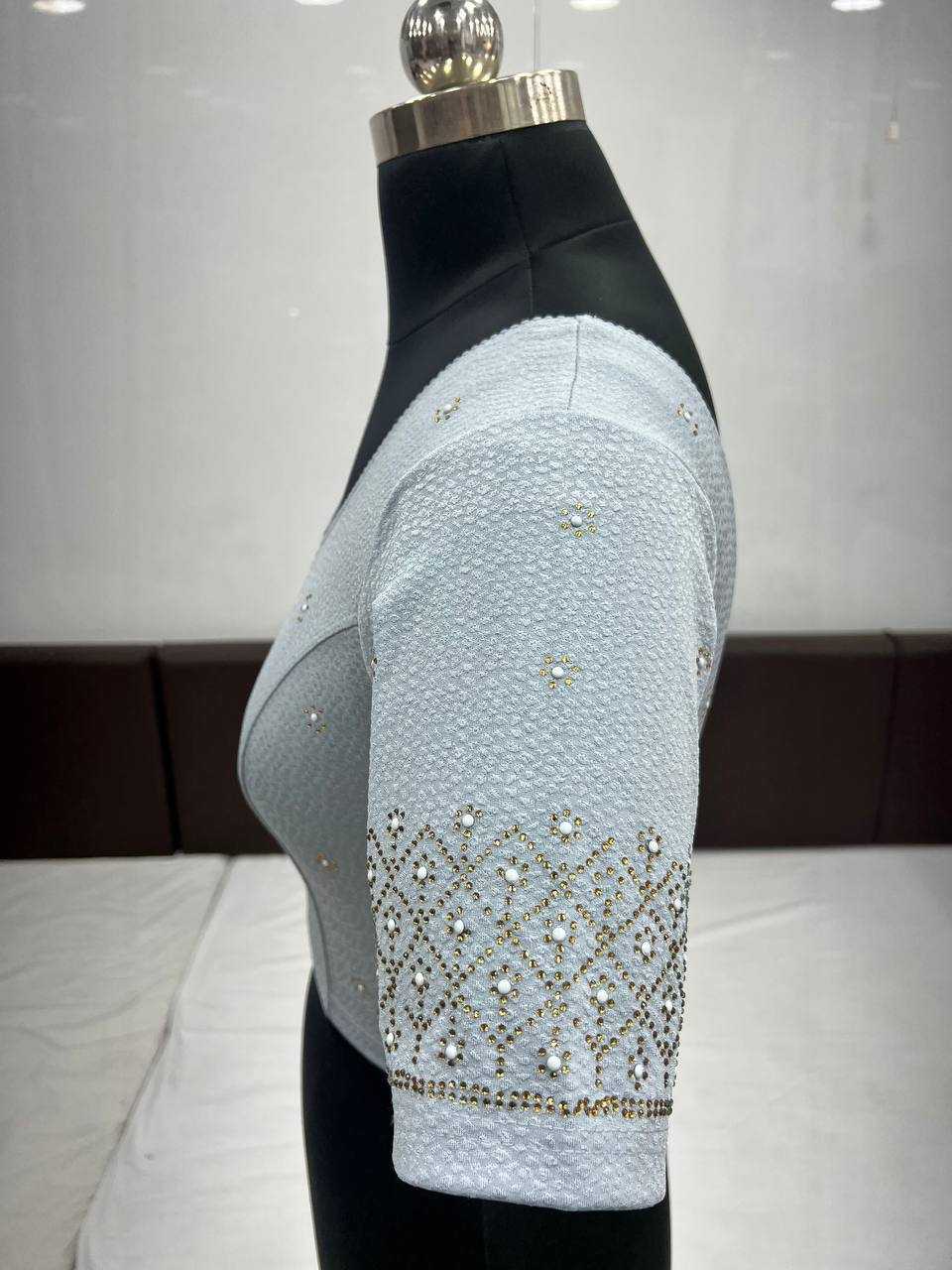 Ynf Cotton Lycra KESH535 ADITI Readymade Blouses Wholesale Designer Blouse Embroidered Blouses Cotton Blouse Manufacturer