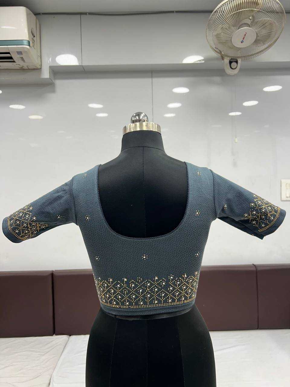 Ynf Cotton Lycra KESH535 ADITI Readymade Blouses Wholesale Designer Blouse Embroidered Blouses Cotton Blouse Manufacturer
