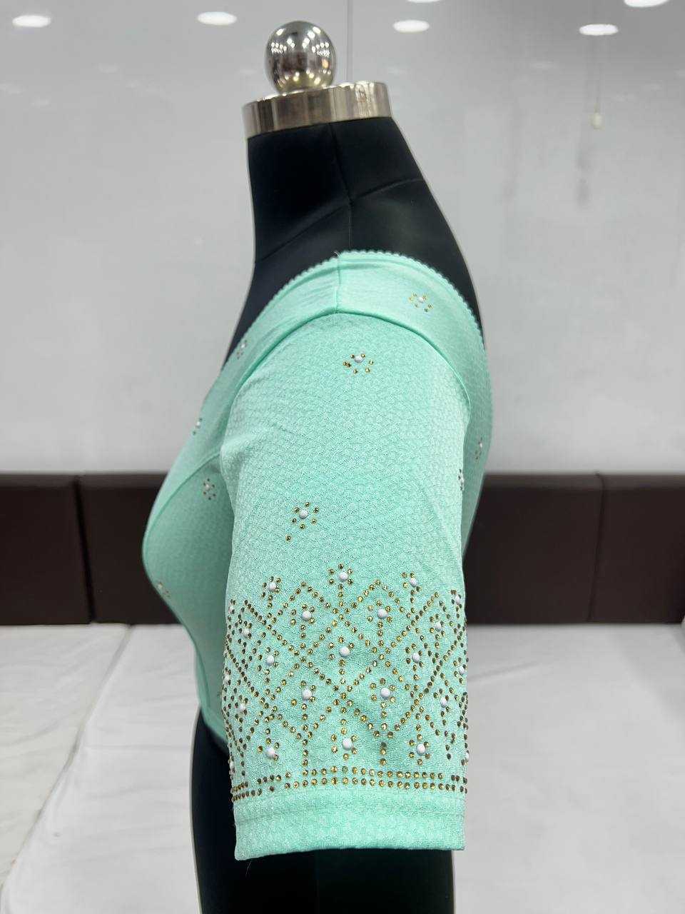 Ynf Cotton Lycra KESH535 ADITI Readymade Blouses Wholesale Designer Blouse Embroidered Blouses Cotton Blouse Manufacturer