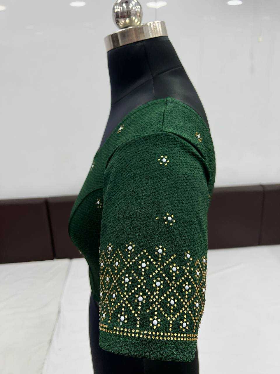 Ynf Cotton Lycra KESH535 ADITI Readymade Blouses Wholesale Designer Blouse Embroidered Blouses Cotton Blouse Manufacturer
