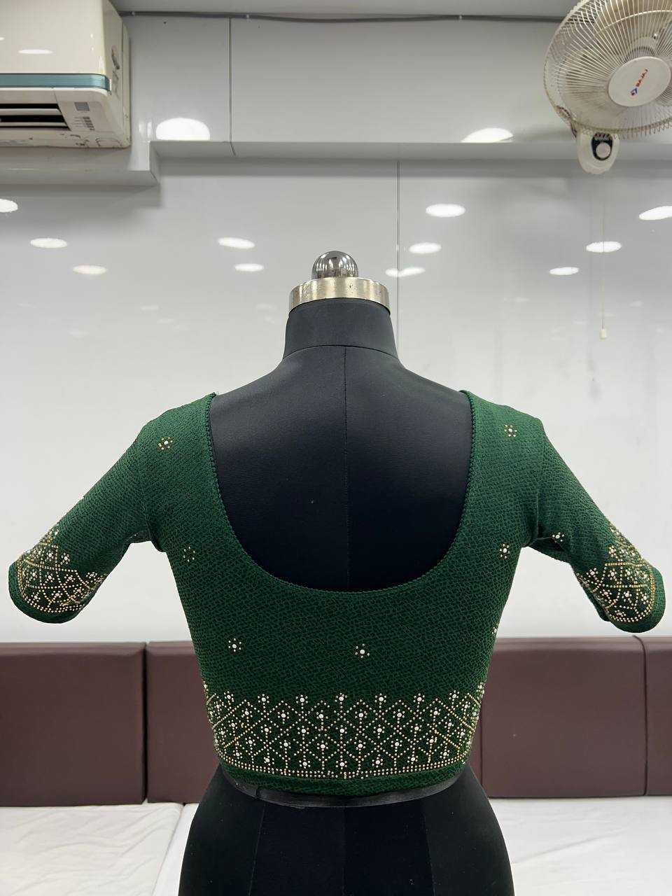 Ynf Cotton Lycra KESH535 ADITI Readymade Blouses Wholesale Designer Blouse Embroidered Blouses Cotton Blouse Manufacturer