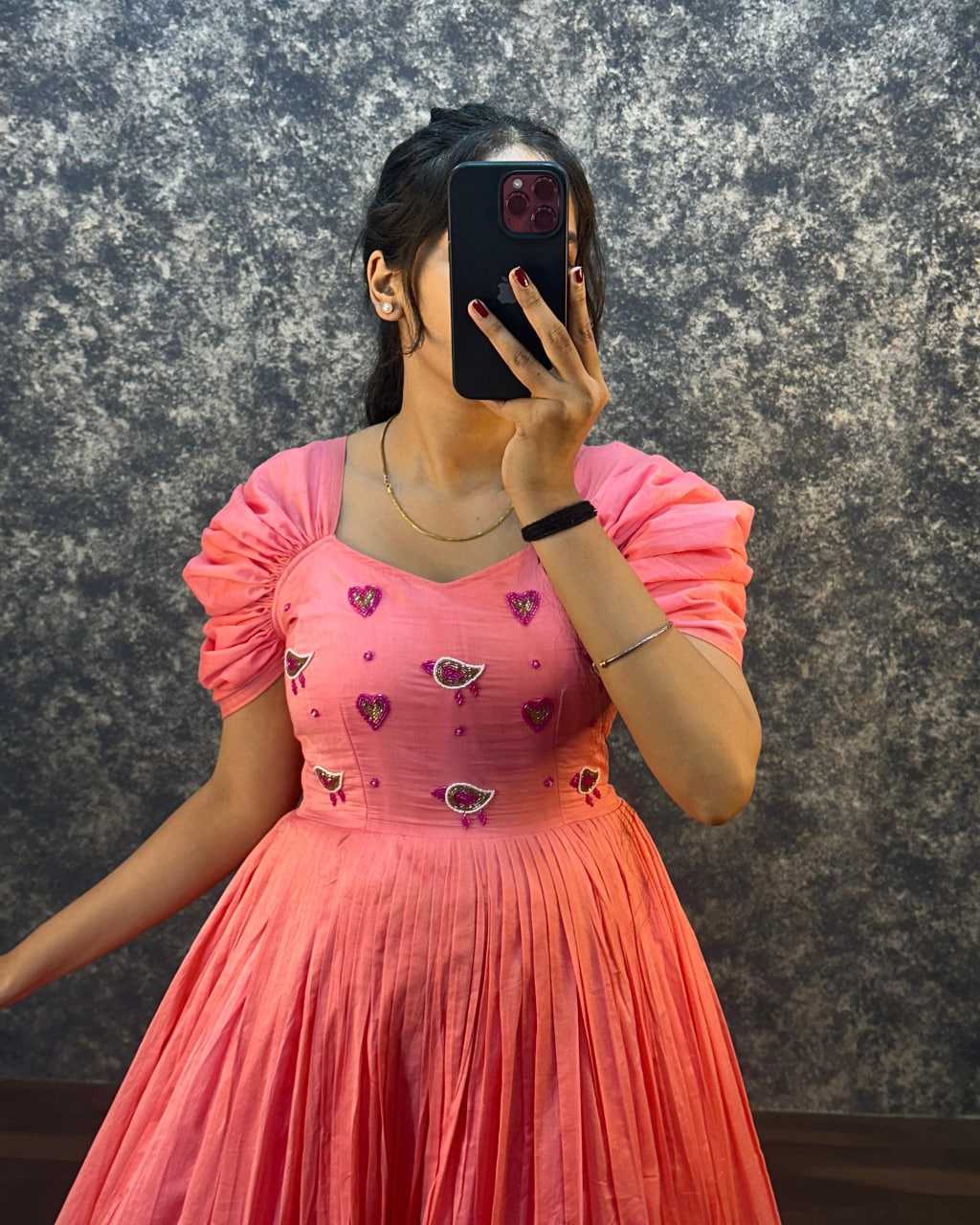 Ynf Cotton RIN102 112 Gowns Wholesale Fancy Gowns Long Gowns Work Gowns Manufacturer