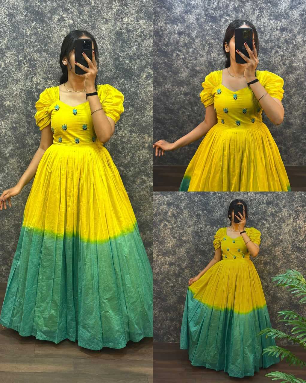 Ynf Cotton RIN102 112 Gowns Wholesale Fancy Gowns Long Gowns Work Gowns Manufacturer