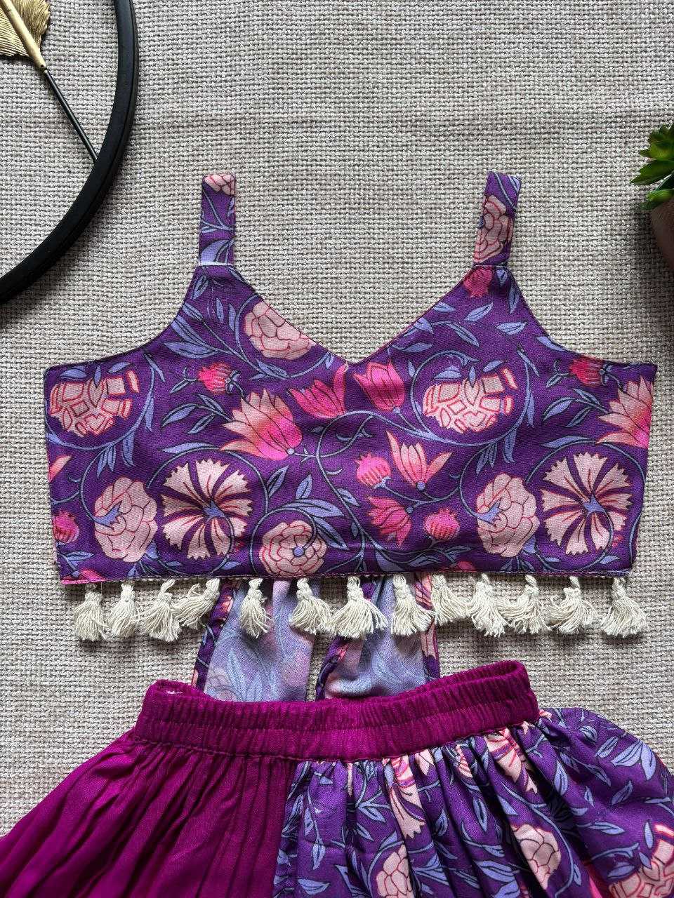 Ynf Cotton RIN107 ALLOVER Kids Wear Wholesale Kids Lehenga Kids Lehenga Choli Baby Girl Lehenga Manufacturer