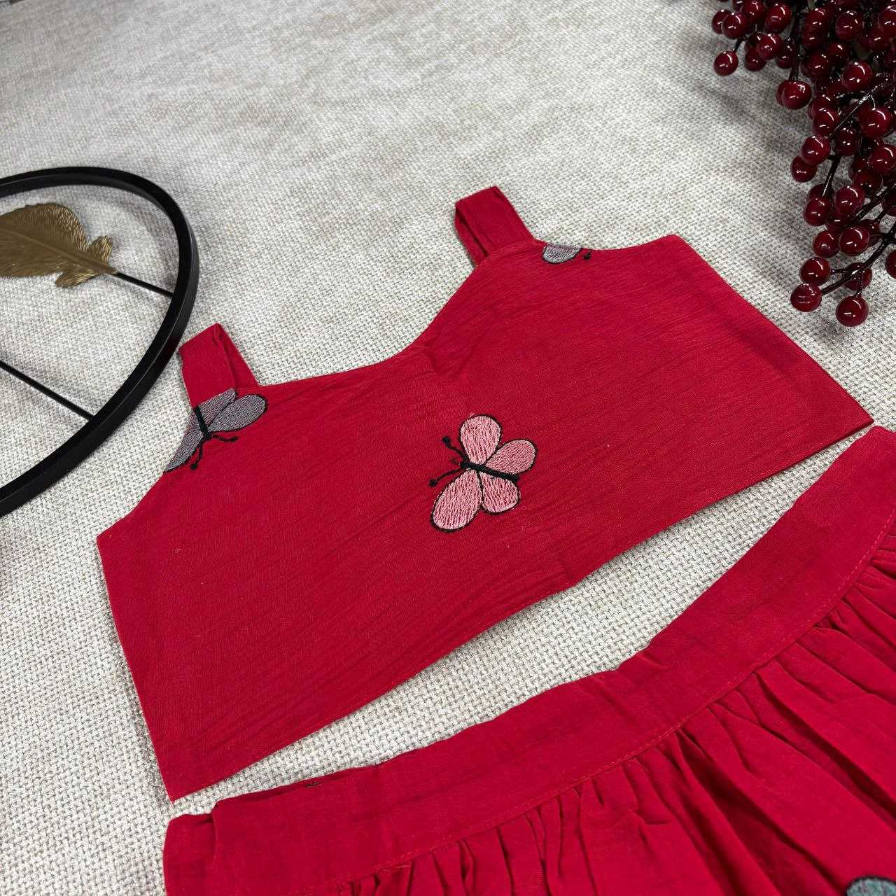 Ynf Cotton RIN107 CHAMP Kids Wear Wholesale Kids Lehenga Kids Lehenga Choli Baby Girl Lehenga Manufacturer