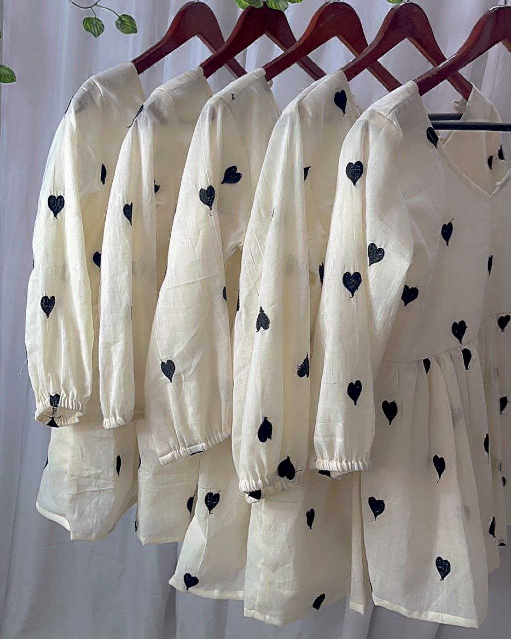 Ynf Cotton RIN107 DORI Kids Wear Wedding Collections Festive Collections Wholesale Girls Cotton Frocks Kids Festive Wear Kids Indo-Western Wear Manufacturer