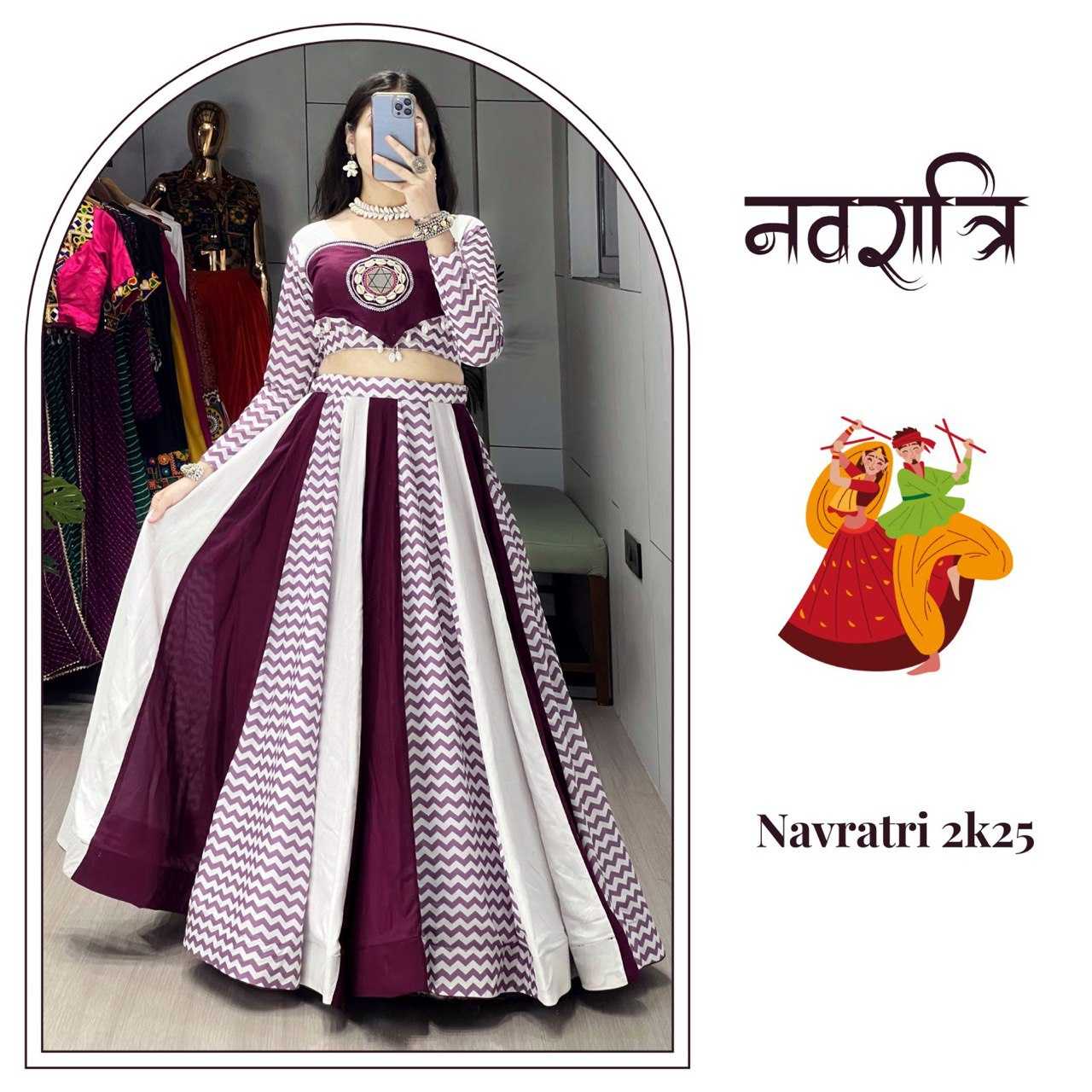 Ynf Cotton RIN119 8051 Festive Collections Wholesale Navratri Chaniya Choli Manufacturer