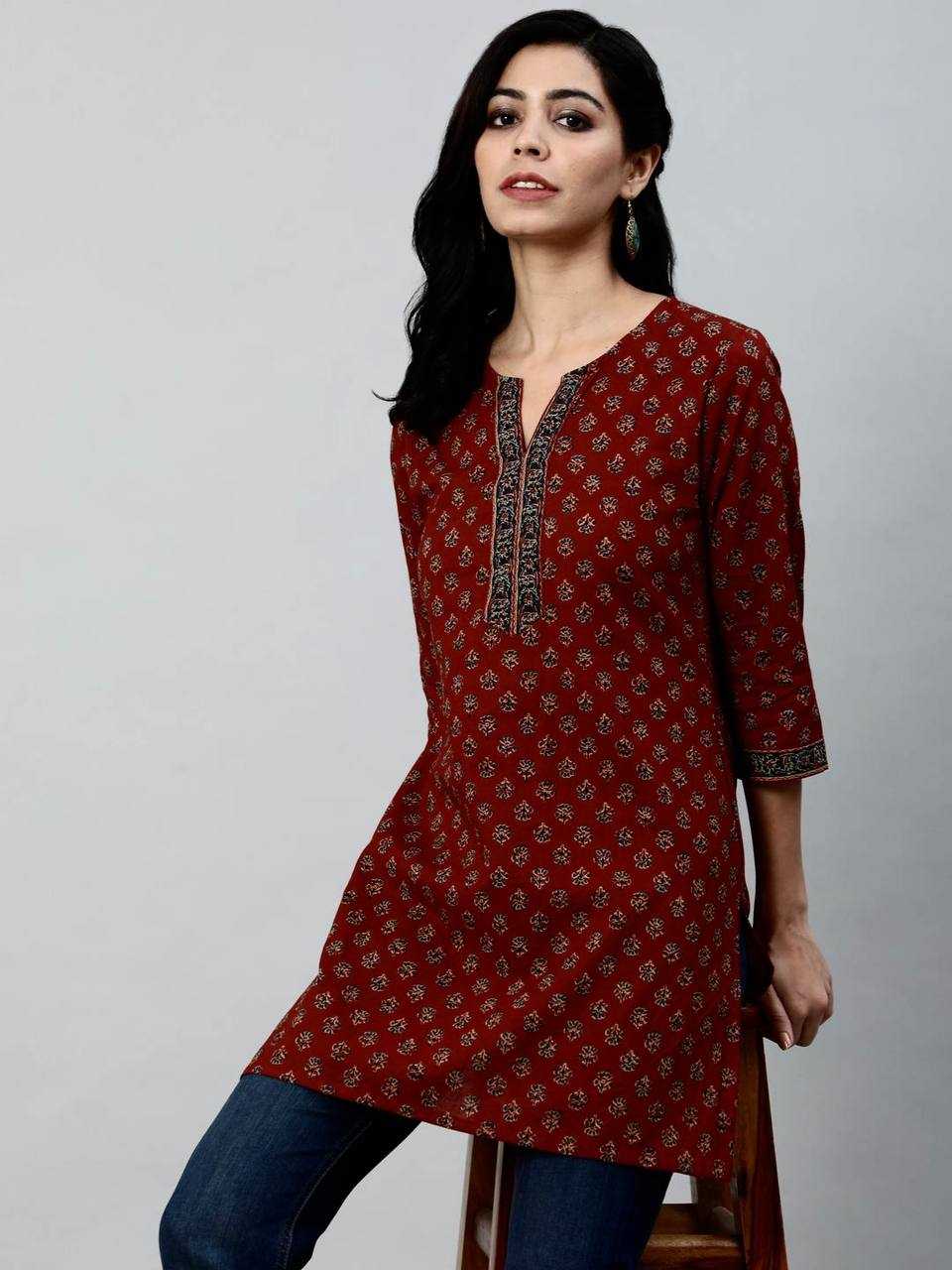 Ynf Cotton RIN125 Blush 2.0 Western Wears Wholesale Tops Manufacturer
