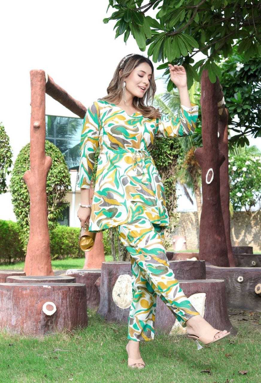 Ynf Cotton RIN158 Rosebery Western Wears Wholesale Co-ord Set Manufacturer