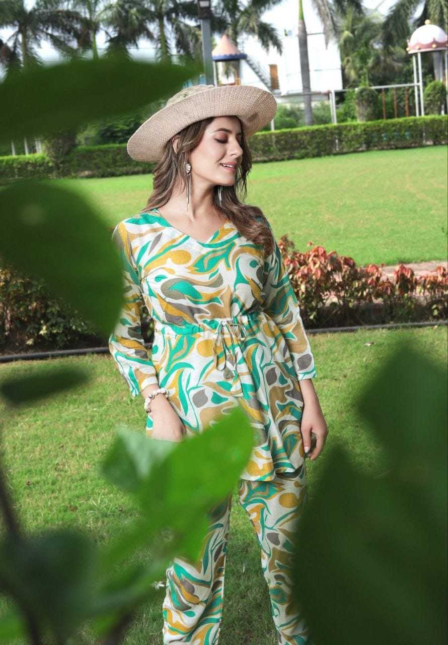 Ynf Cotton RIN158 Rosebery Western Wears Wholesale Co-ord Set Manufacturer
