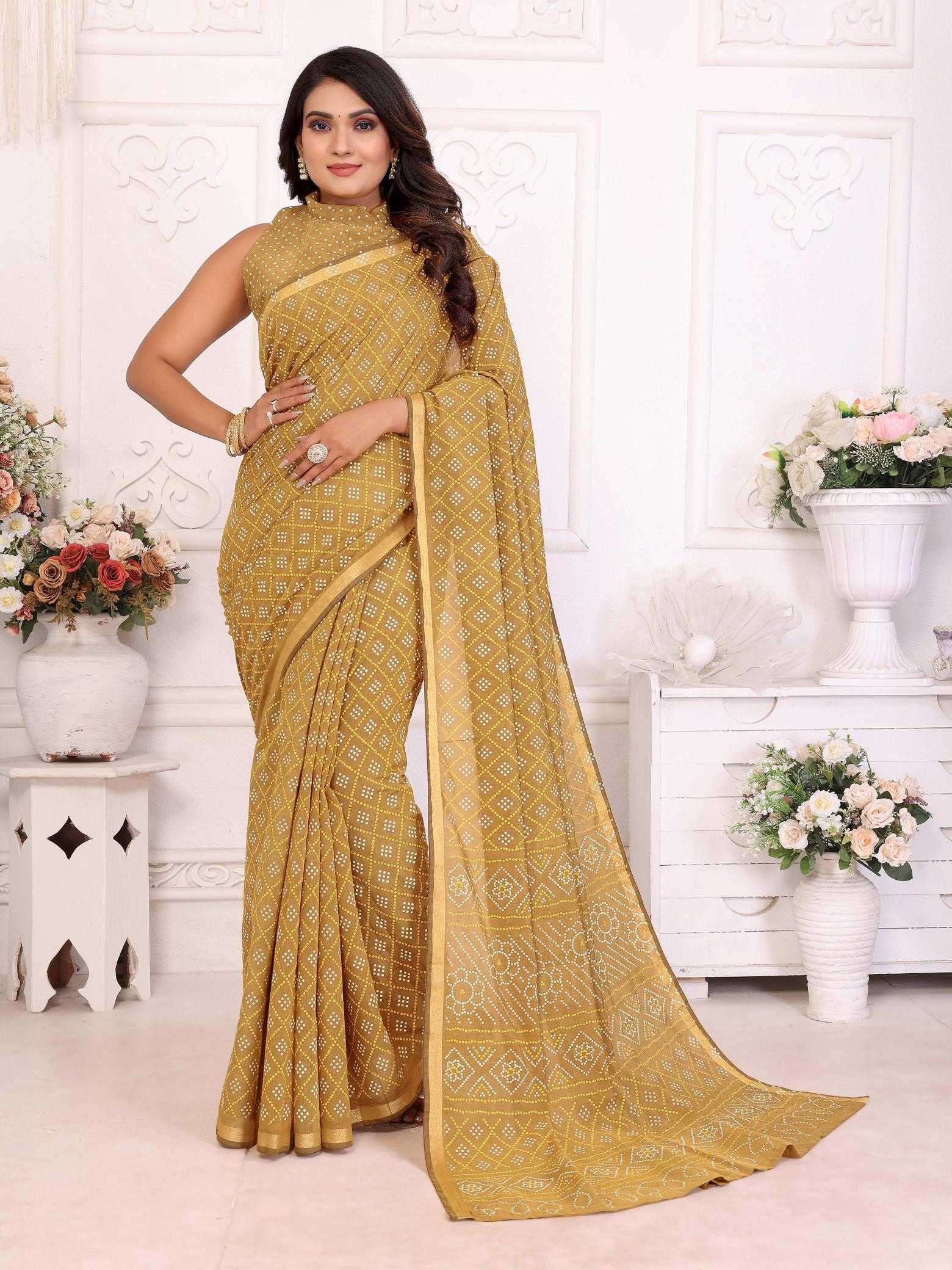 Ynf Cotton RIN183 AMBA Sarees Wholesale Zari Border Sarees Cotton Sarees Lightweight Sarees Manufacturer