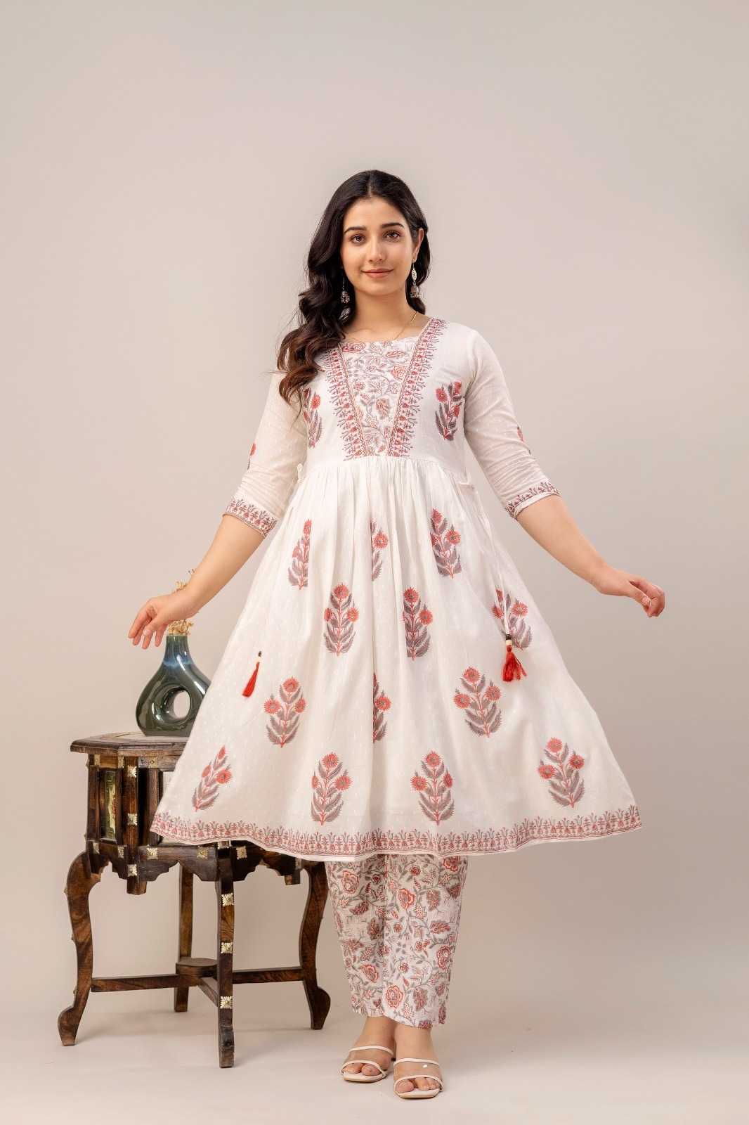 Ynf Cotton RIN190 357 Setwise Collections Wholesale Kurtis Catalogs Manufacturer