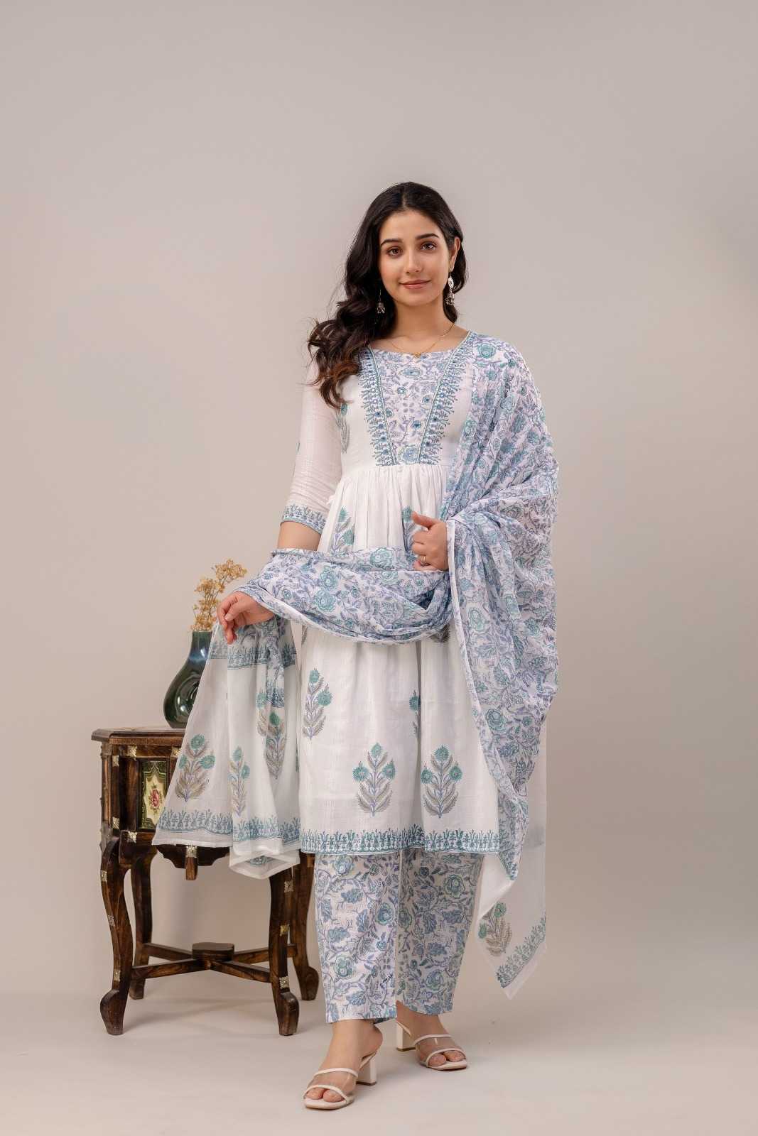 Ynf Cotton RIN190 357 Setwise Collections Wholesale Kurtis Catalogs Manufacturer