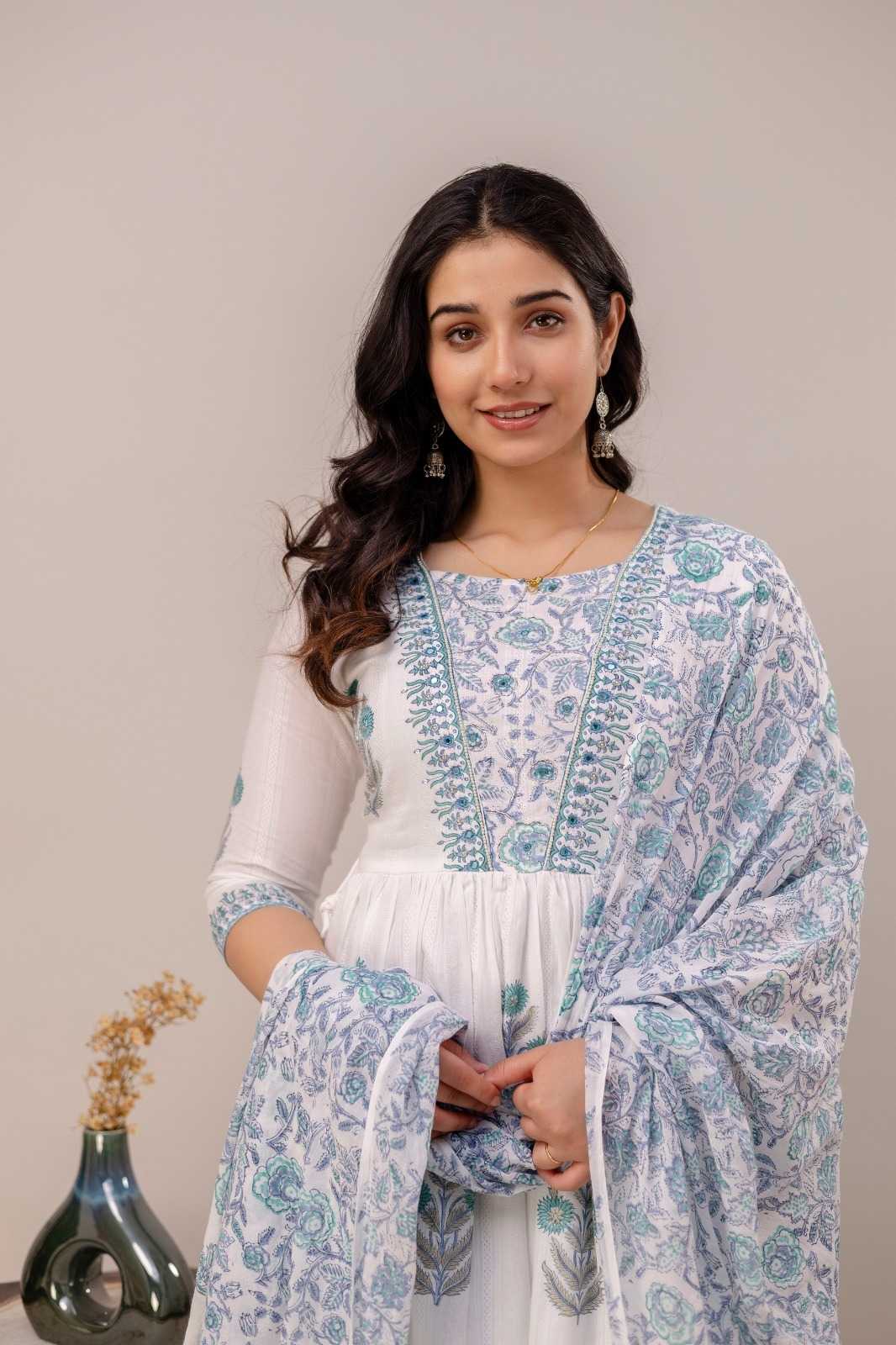 Ynf Cotton RIN190 357 Setwise Collections Wholesale Kurtis Catalogs Manufacturer