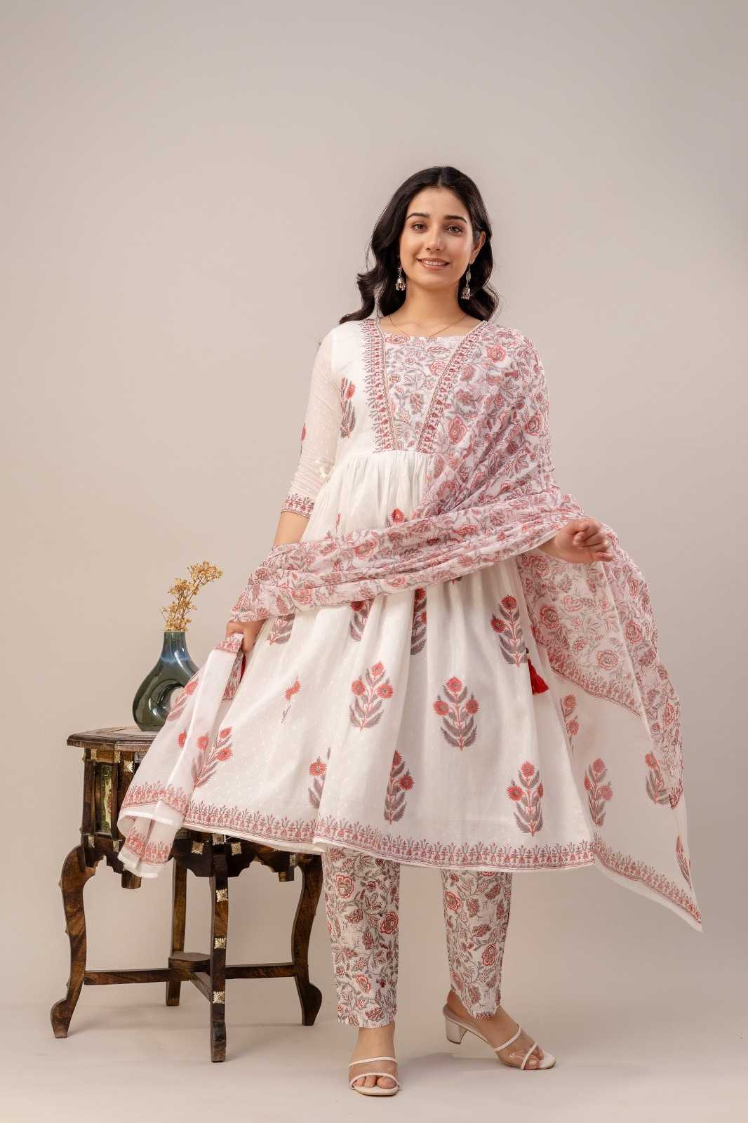 Ynf Cotton RIN190 357 Setwise Collections Wholesale Kurtis Catalogs Manufacturer