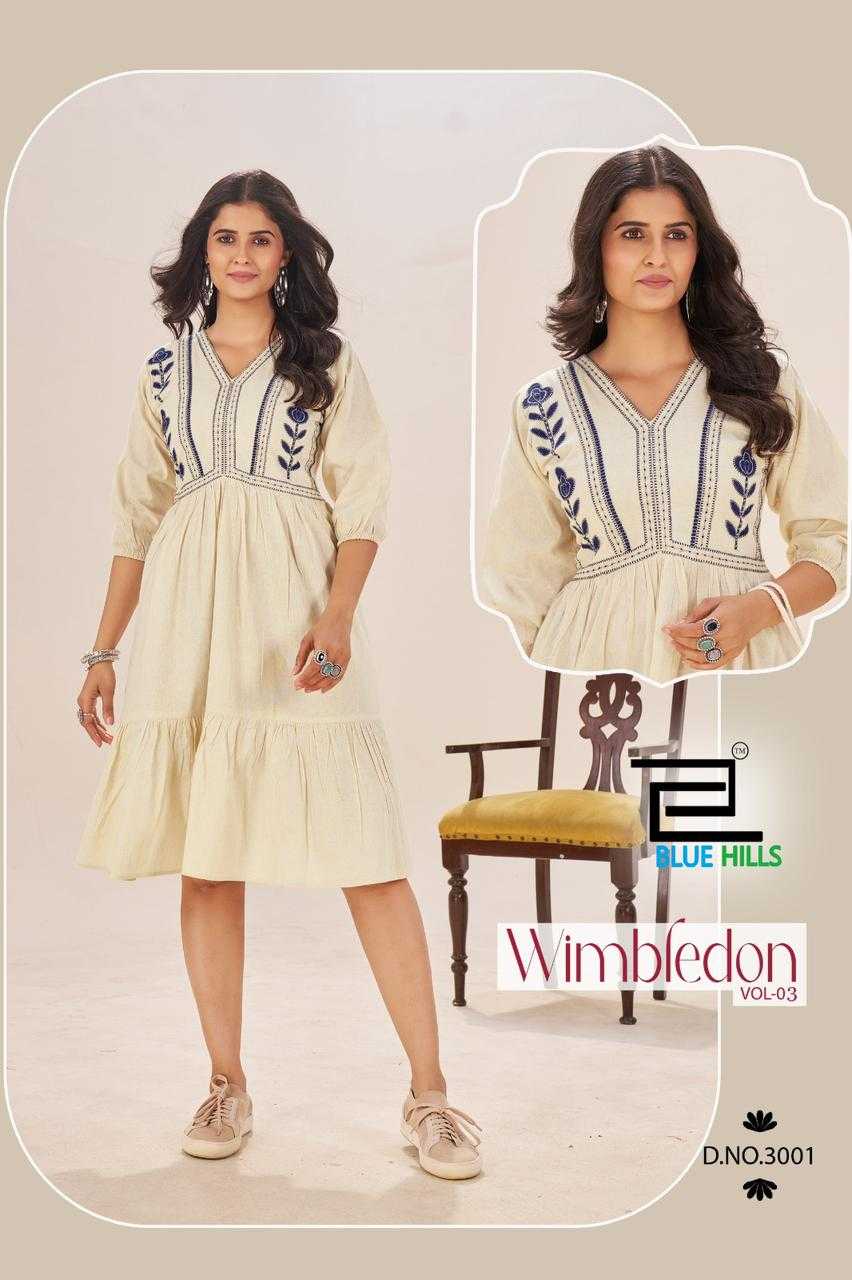 Ynf Cotton RIN190 Blue hills -Wimbledon 3 Setwise Collections Wholesale Gowns Catalogs Manufacturer