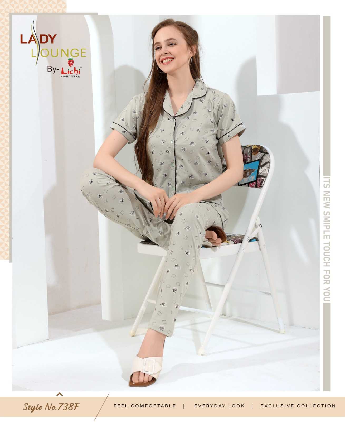 Ynf Cotton RIN190 Night Setwise Collections Wholesale Night Wear Catalogs Manufacturer