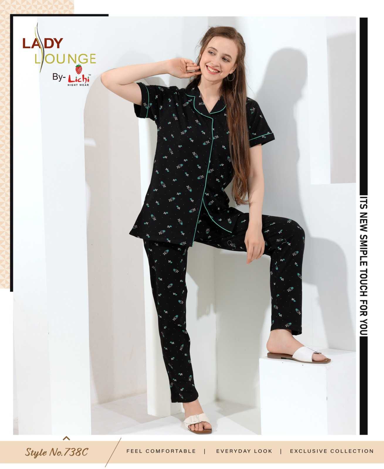 Ynf Cotton RIN190 Night Setwise Collections Wholesale Night Wear Catalogs Manufacturer