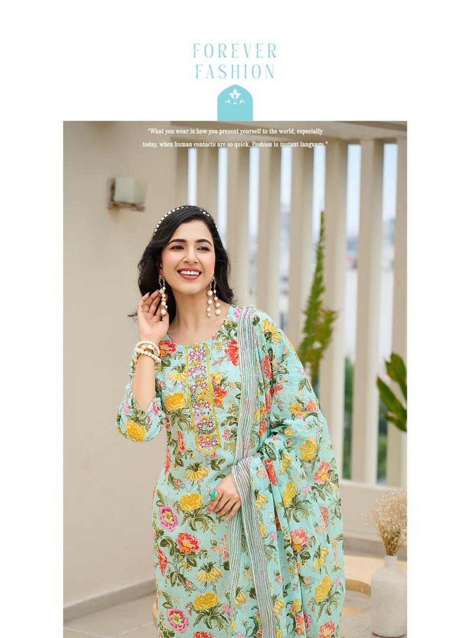 Ynf Cotton RIN190 RADHIKA-COTTON FAB VOL6 Setwise Collections Wholesale Dresses & Suits Catalogs Manufacturer