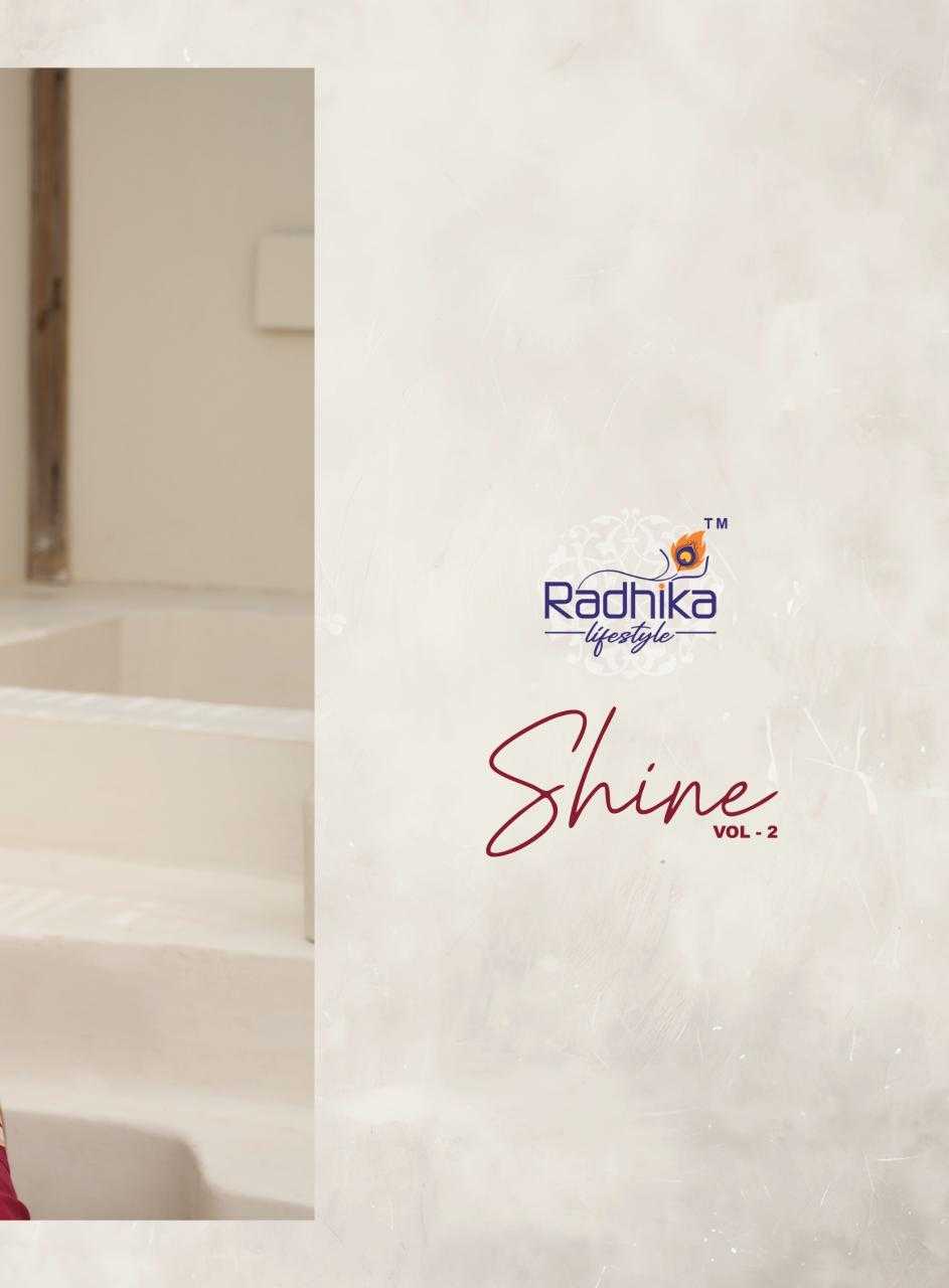 Ynf Cotton RIN190 RADHIKA-SHINE VOL 2 Setwise Collections Wholesale Kurtis Catalogs Manufacturer