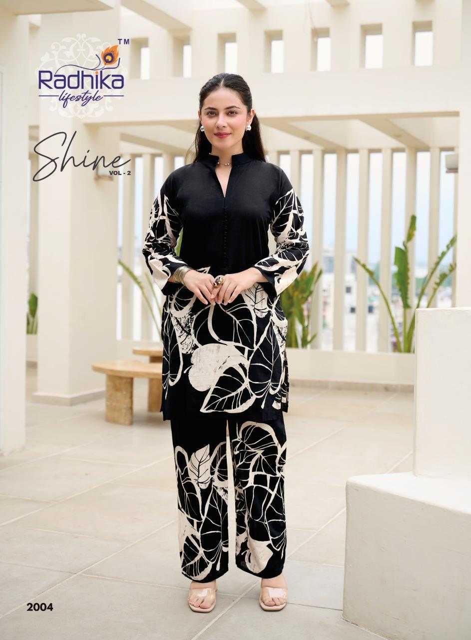 Ynf Cotton RIN190 RADHIKA-SHINE VOL 2 Setwise Collections Wholesale Kurtis Catalogs Manufacturer