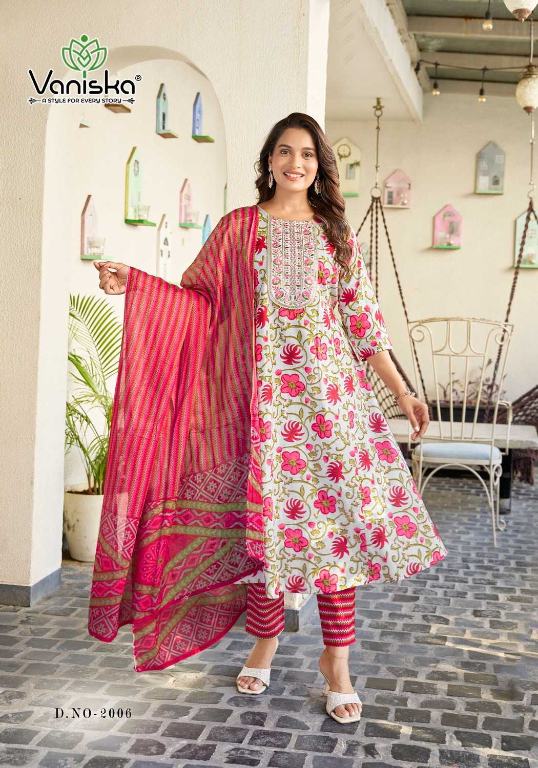 Ynf Cotton RIN190 VANISKA-COTTON PLUS VOL.2 Setwise Collections Wholesale Gowns Catalogs Manufacturer