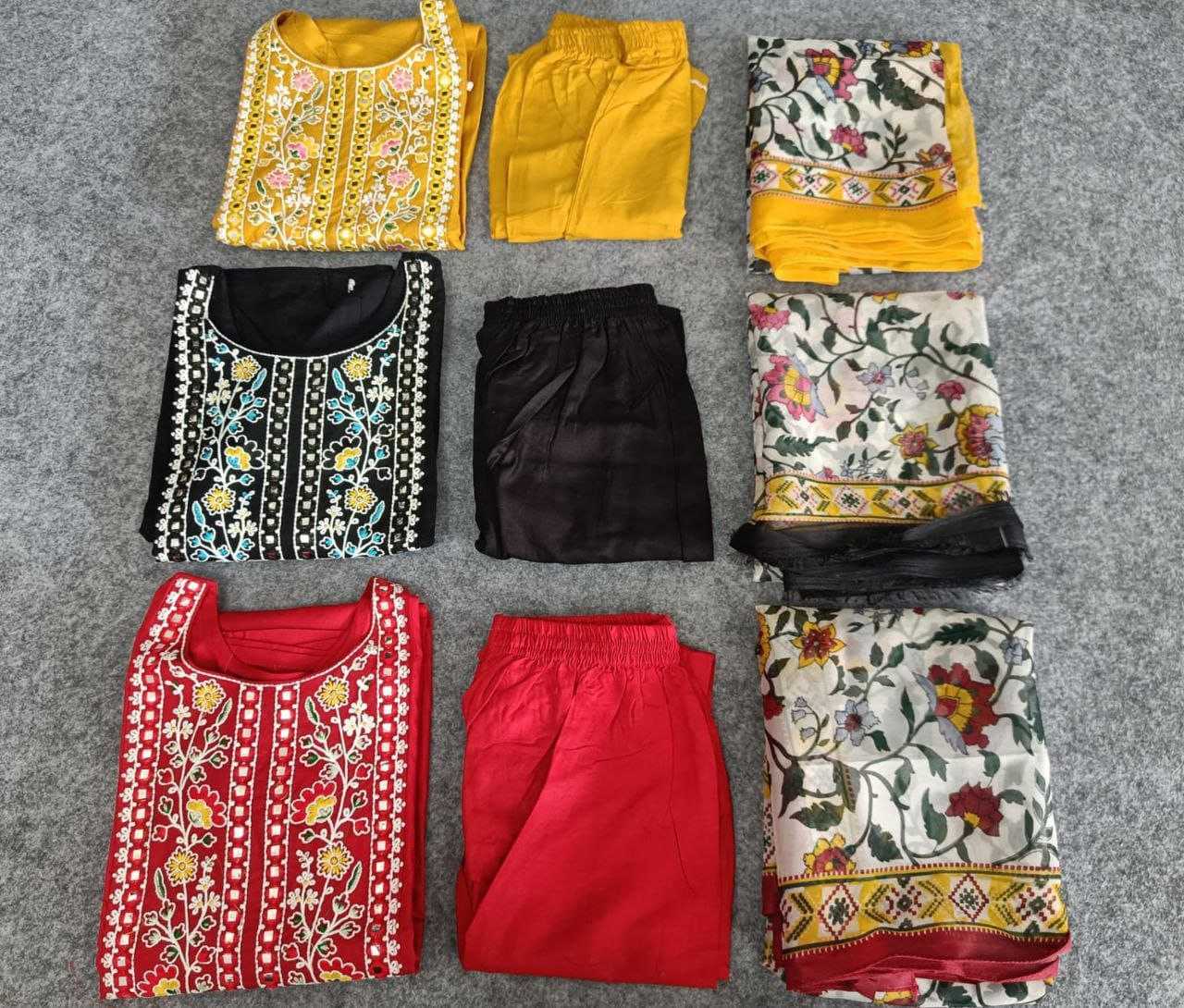 Ynf Cotton RIN193 FALAK Suits & Dresses Festive Collections Wholesale Casual Dresses Embroidered Dresses Cotton Dresses Manufacturer