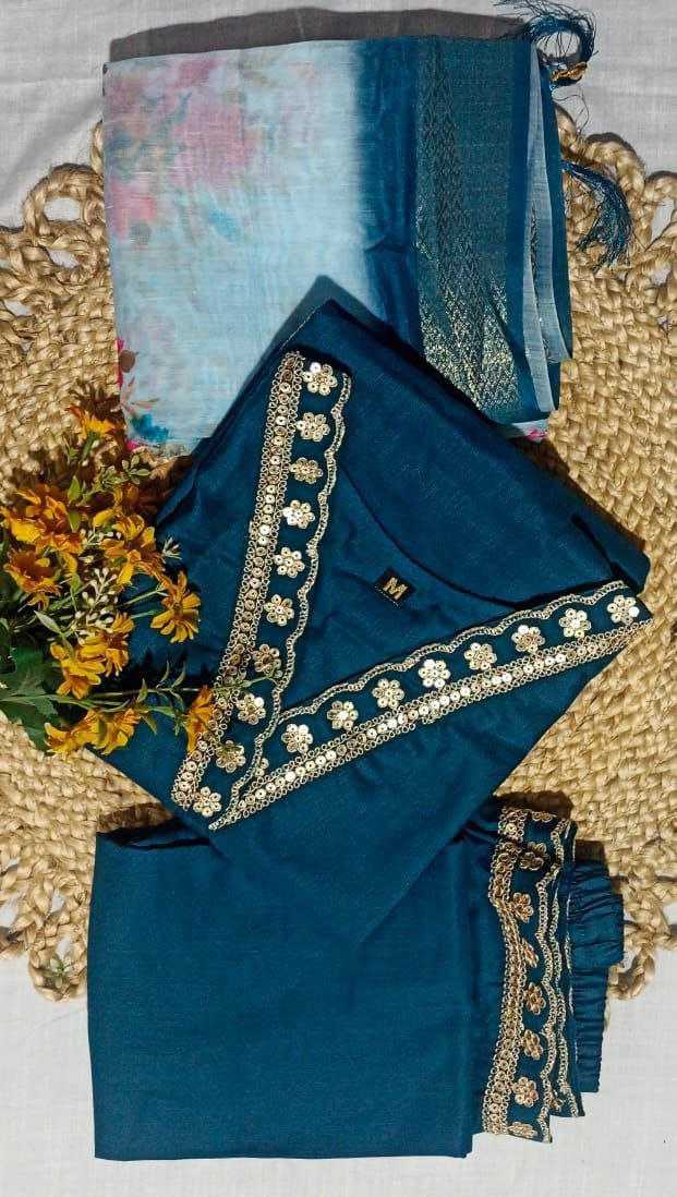 Ynf Cotton RIN193 FIRST Suits & Dresses Wholesale Ladies Suits Embroidery Suits Cotton Suits Manufacturer