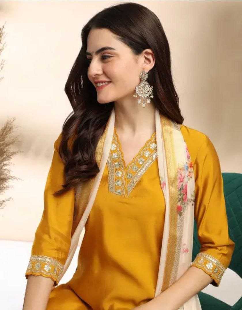 Ynf Cotton RIN193 FIRST Suits & Dresses Wholesale Ladies Suits Embroidery Suits Cotton Suits Manufacturer