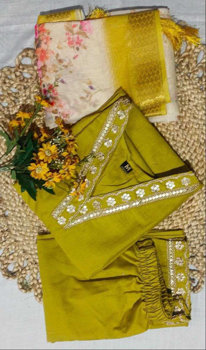 Ynf Cotton RIN193 FIRST Suits & Dresses Wholesale Ladies Suits Embroidery Suits Cotton Suits Manufacturer