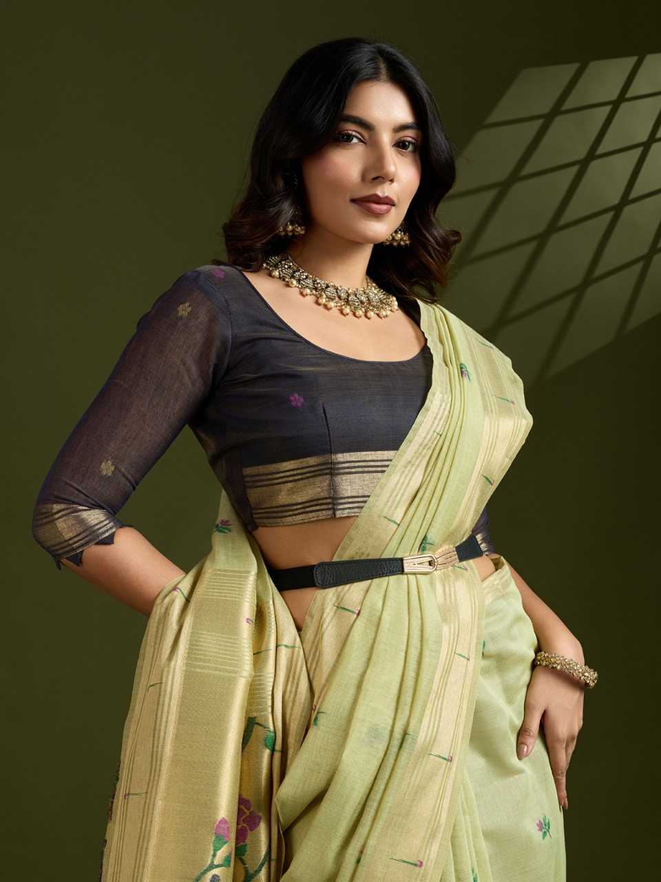 Ynf Cotton RIN197 3080 Sarees Wholesale Designer Sarees Fancy Sarees Bridal Sarees Manufacturer
