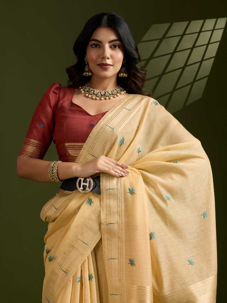 Ynf Cotton RIN197 3080 Sarees Wholesale Designer Sarees Fancy Sarees Bridal Sarees Manufacturer
