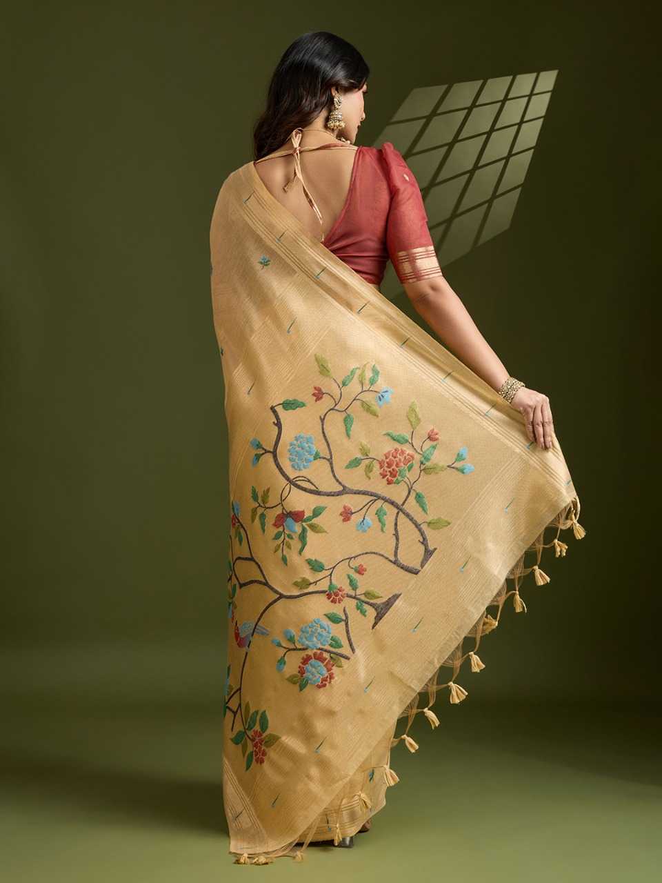 Ynf Cotton RIN197 3080 Sarees Wholesale Designer Sarees Fancy Sarees Bridal Sarees Manufacturer