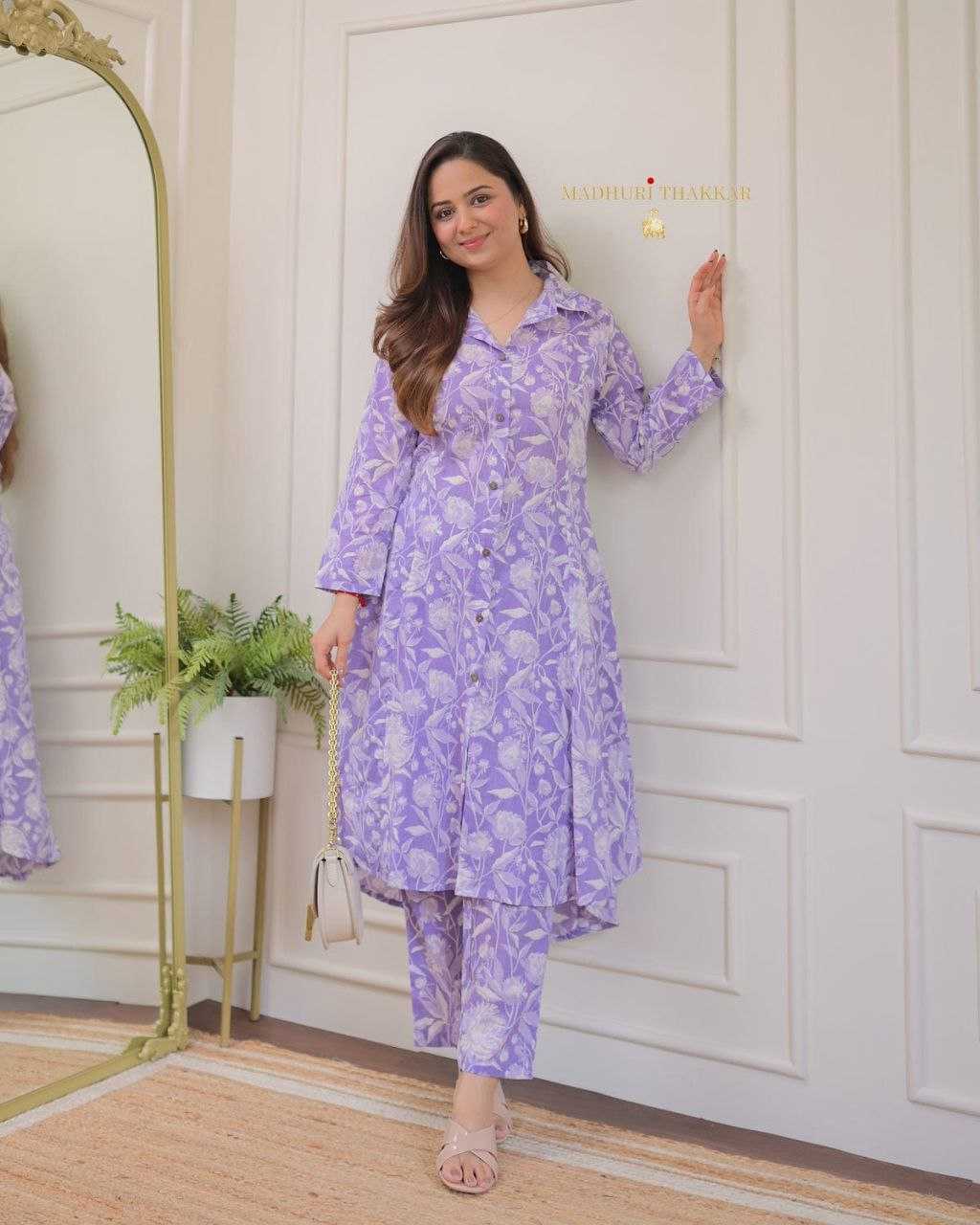 Ynf Cotton RIN220 lotus Kurti Wholesale Printed Kurtis Manufacturer