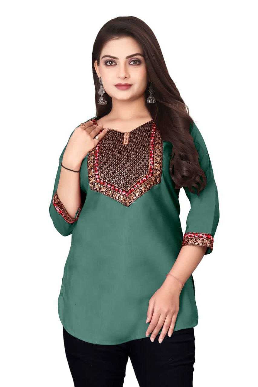 Ynf Cotton RIN220 MAJESTIC Kurti Plus Size Collections Wholesale Short Kurtis Fancy Kurti Manufacturer